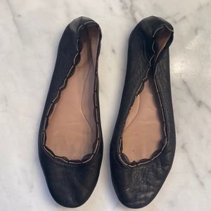 Chloe black ballet flat